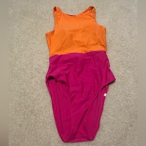 Color block Women’s One Piece Swimsuit